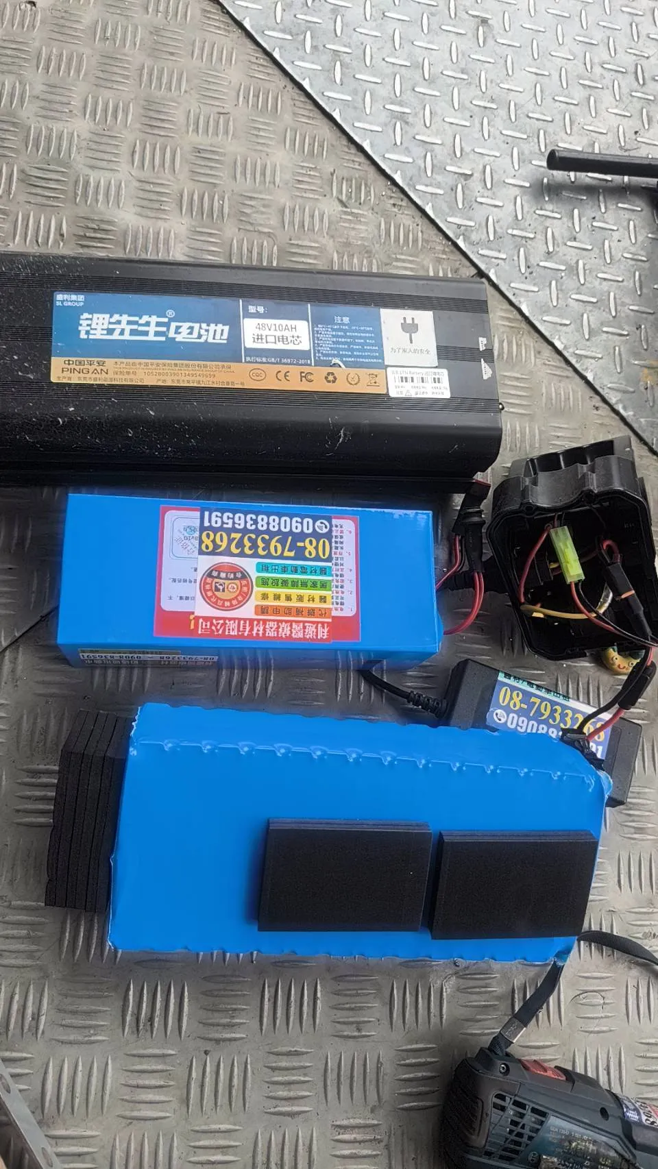 電動腳踏車更換鋰電池