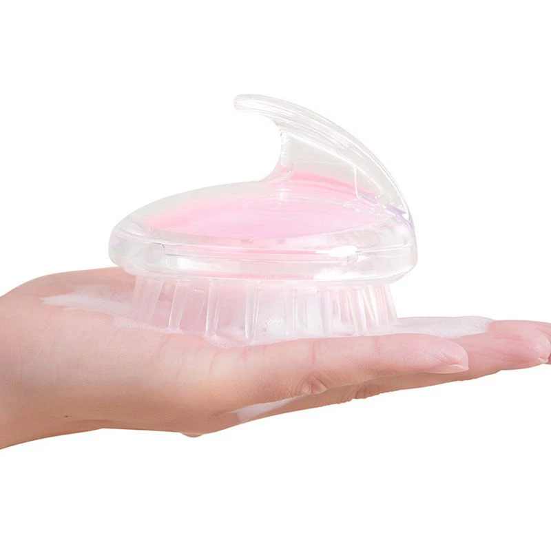 [台灣現貨] 沐浴洗頭刷 頭皮按摩器 洗頭神器 洗頭按摩 軟刷