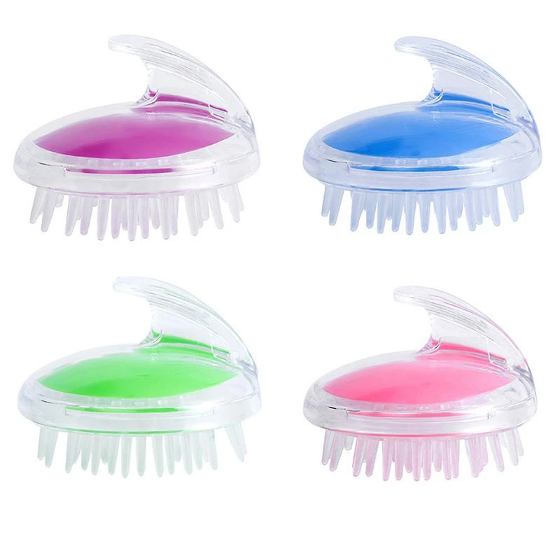 [台灣現貨] 沐浴洗頭刷 頭皮按摩器 洗頭神器 洗頭按摩 軟刷