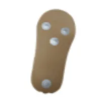 軟能量隱形襪-黑/膚