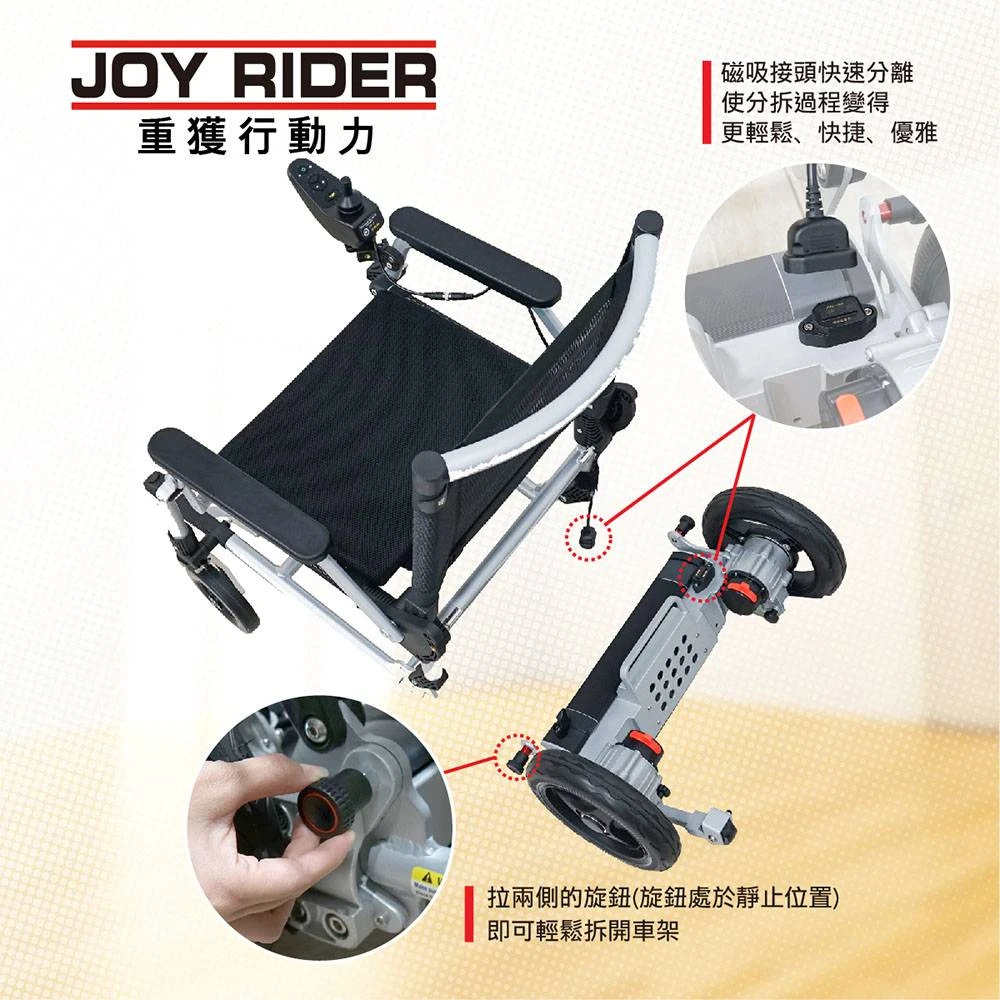 租賃電動輪椅•可摺疊上車上飛機