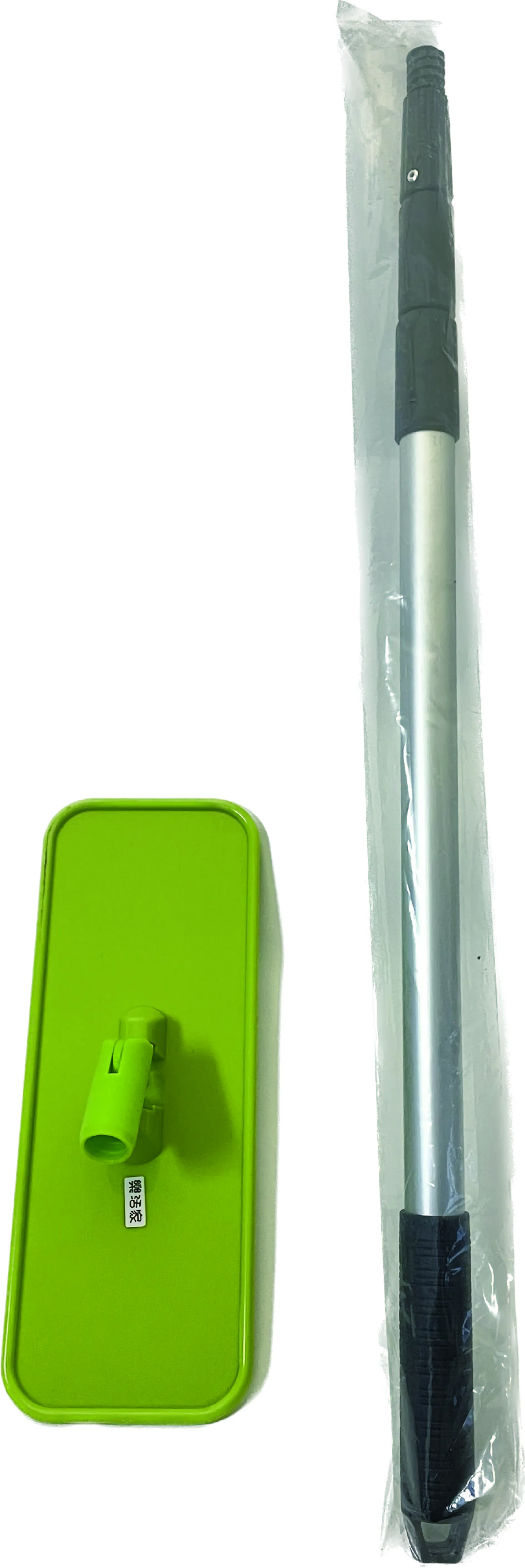 三節伸縮鋁桿｜專業靜電板｜超細纖維拖把布