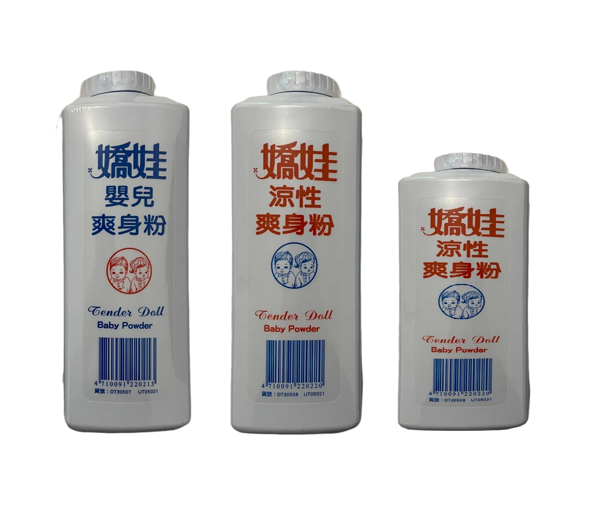 嬌娃爽身粉 嬰兒/涼性 300g 250g 痱子粉