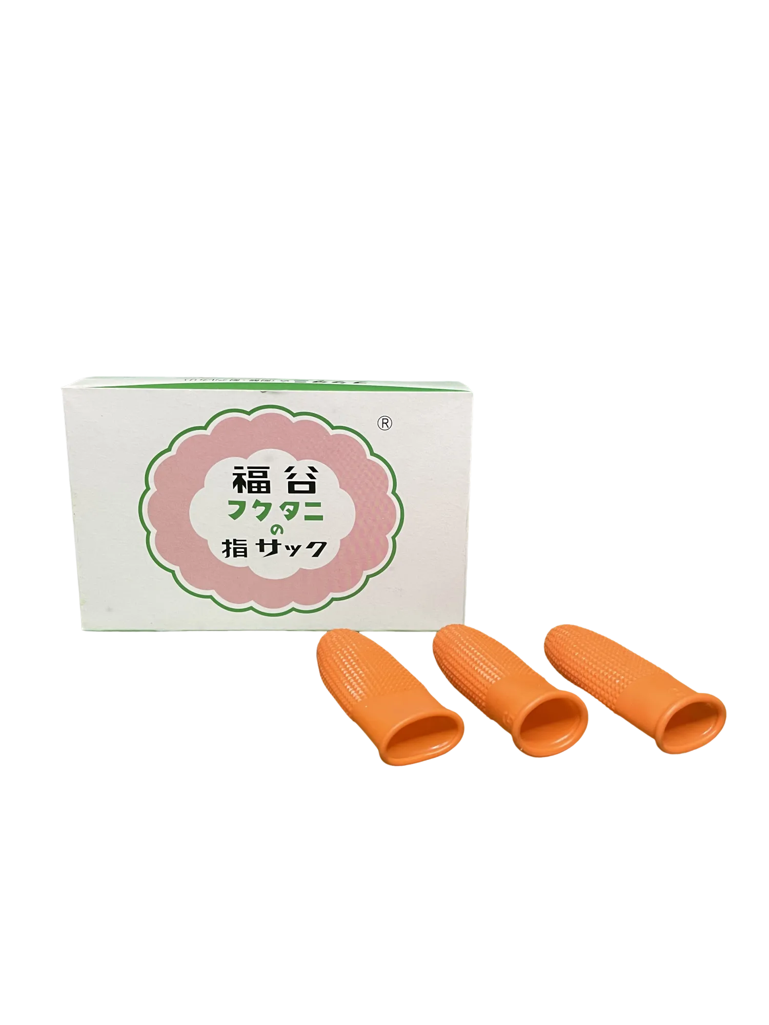 福歌 手指套 12入/盒【橘色】