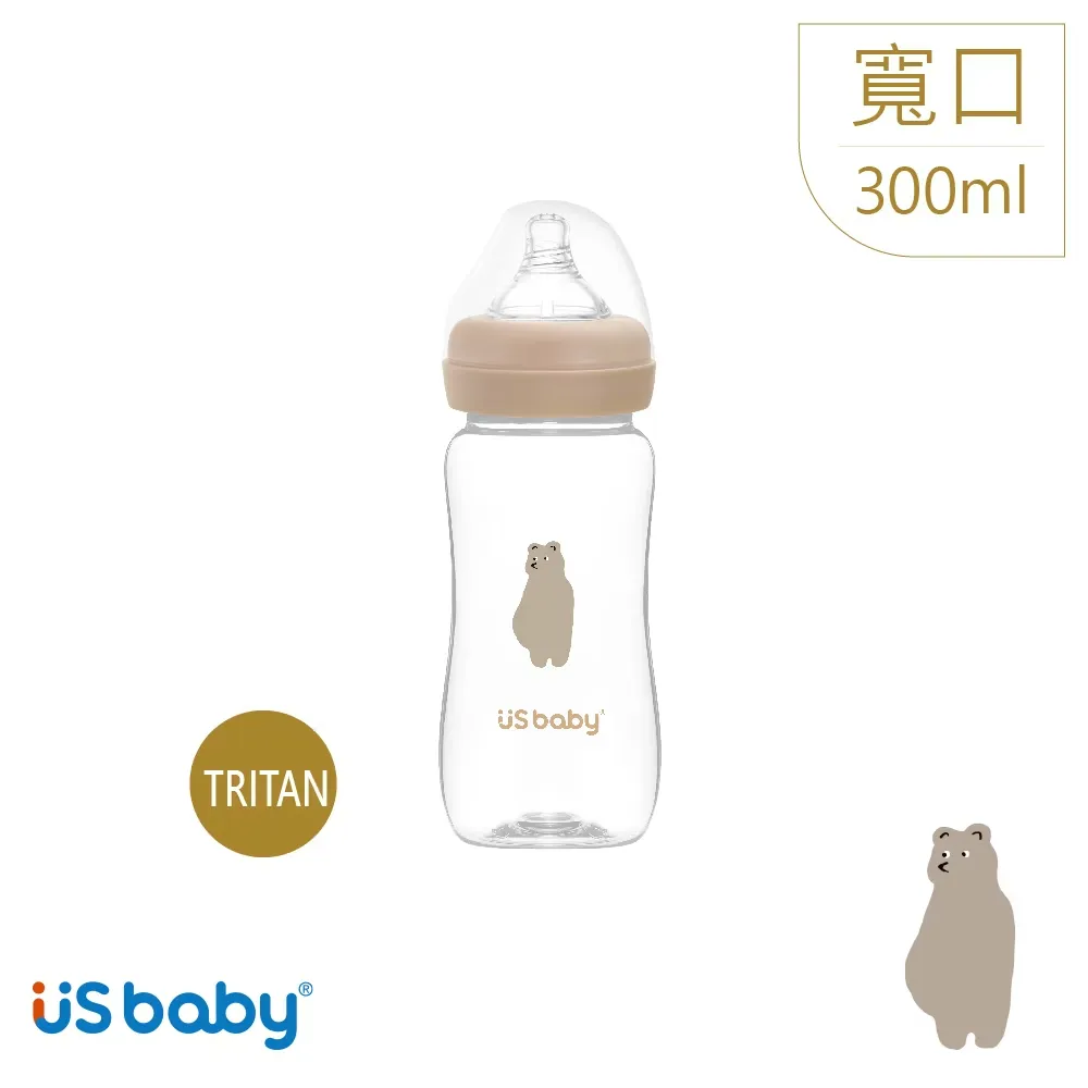 優生 真母感愛地球TRITAN奶瓶-寬口徑300ml(棕熊)