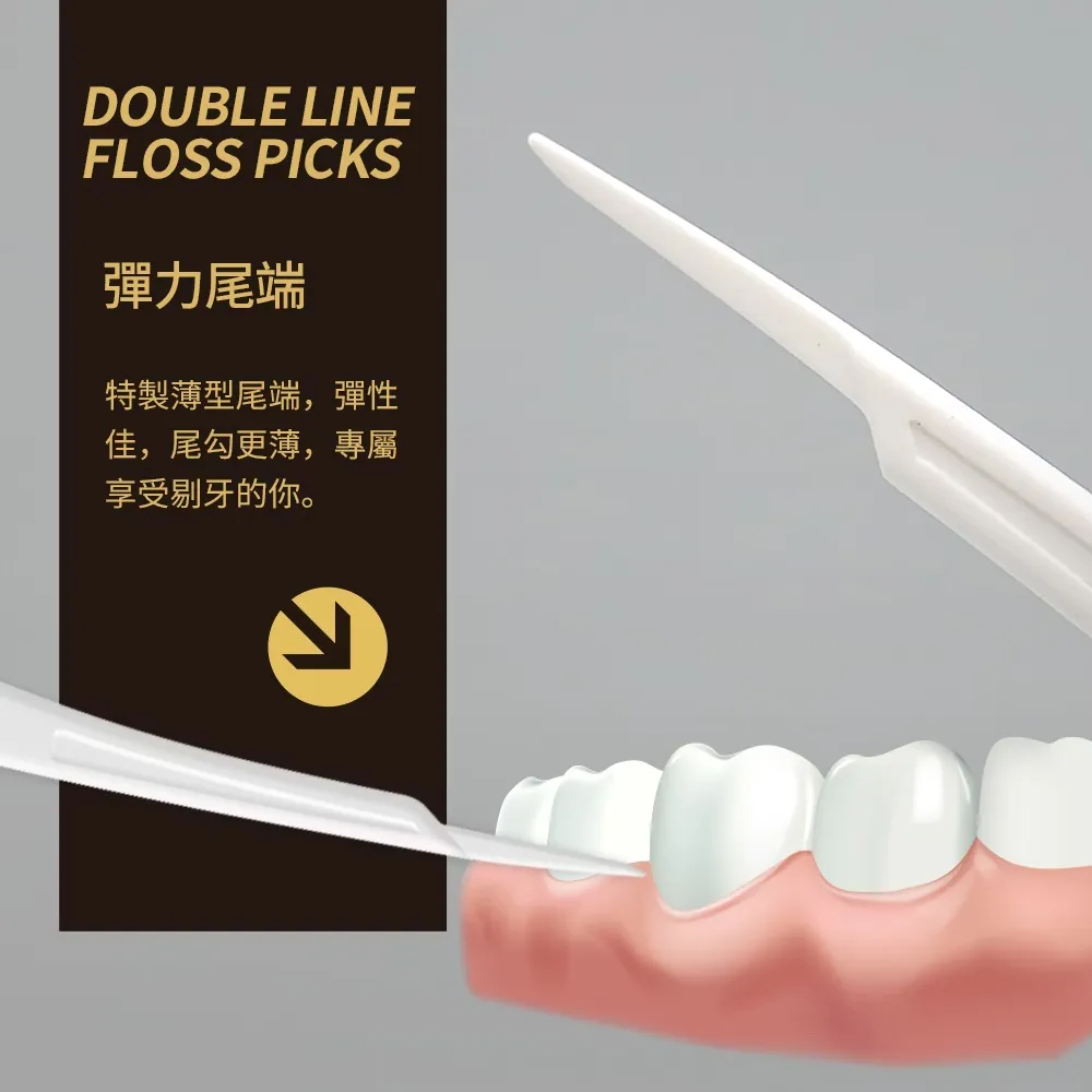 奈森克林 雙線牙線棒50支/袋