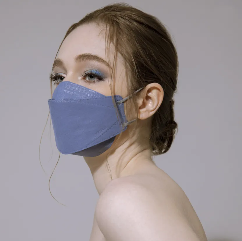 佑合4D美型修容口罩 10入/包(煙波藍)