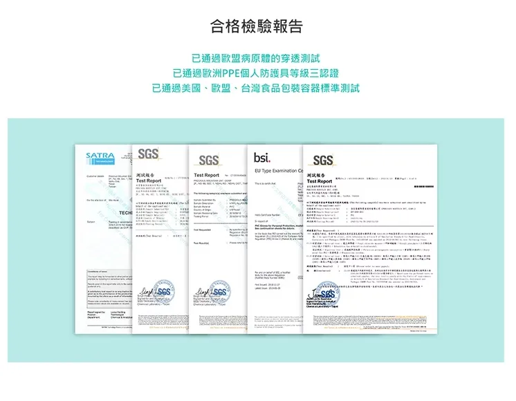 醫博康 PVC 檢診手套(無粉) 100入/盒 透明色