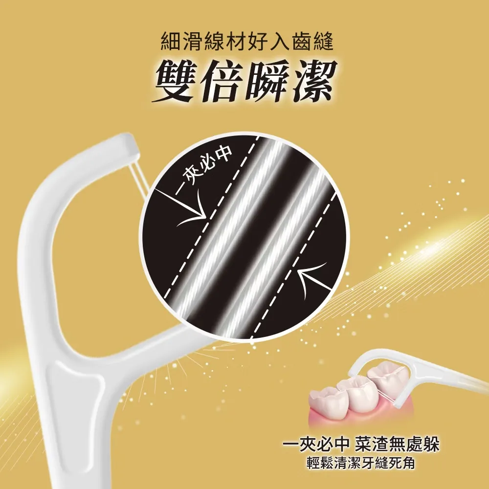 奈森克林 雙線牙線棒50支/袋