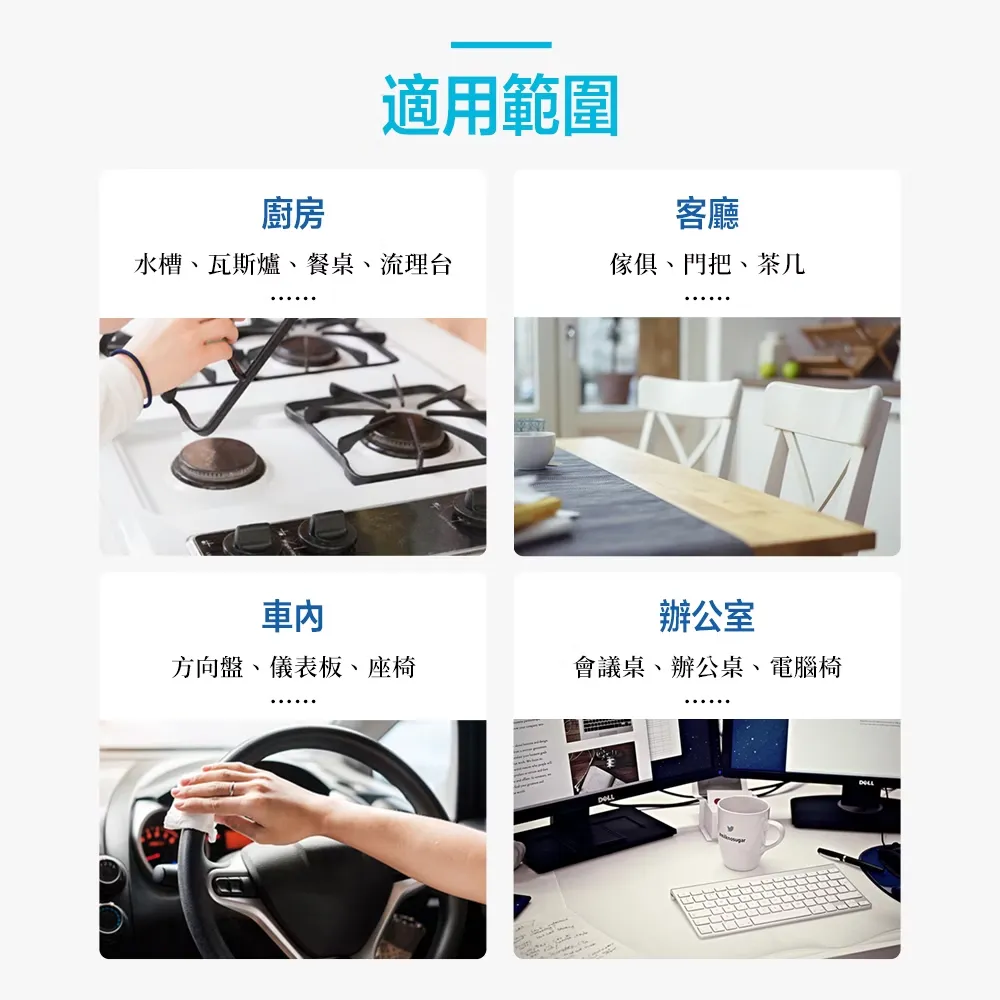 奈森克林 淨好擦萬用清潔巾80抽(加大)(掀蓋)