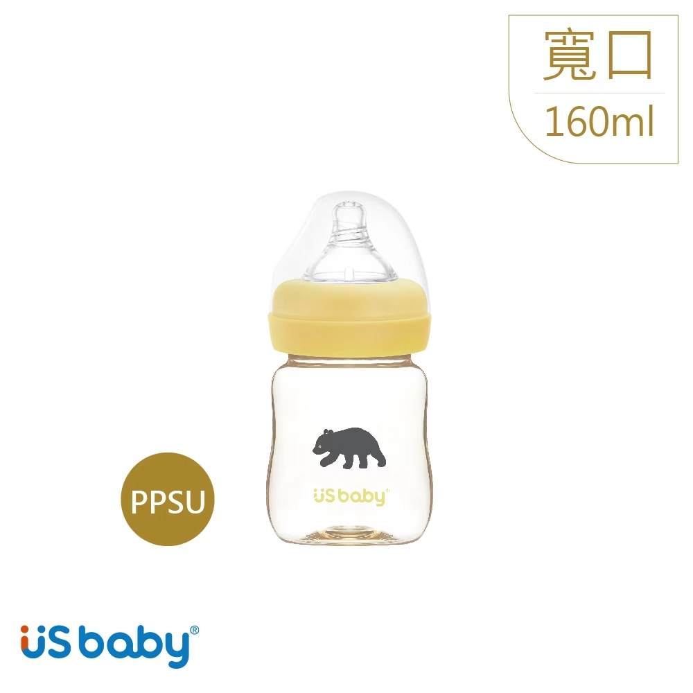 優生 真母感愛地球PPSU奶瓶-寬口徑160ml(台灣黑熊)