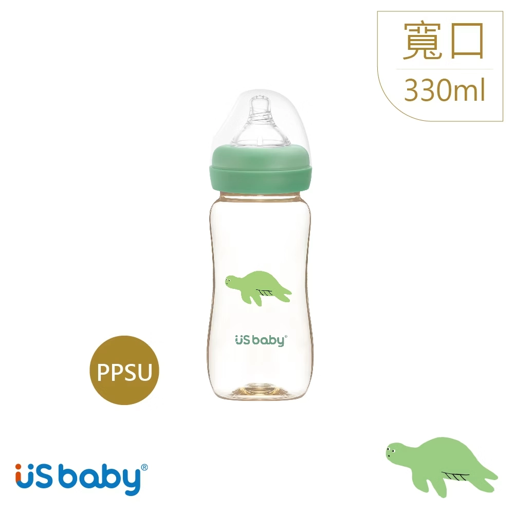 優生 真母感愛地球PPSU奶瓶-寬口徑330ml(綠蠵龜)
