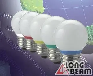 LED-G45-E27  球面LED燈泡（防水）