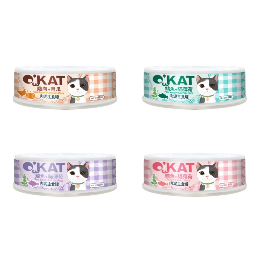 OKAT 美喵人生貓薄荷肉泥主食罐