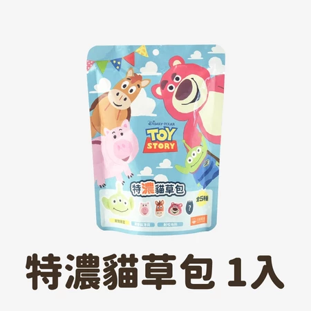 汪喵星球 迪士尼 玩具總動員系列 汪喵星球 特濃貓草包 1入