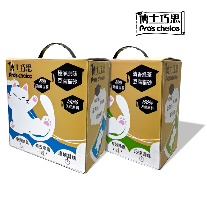 【博士巧思】豆腐貓砂 4kg