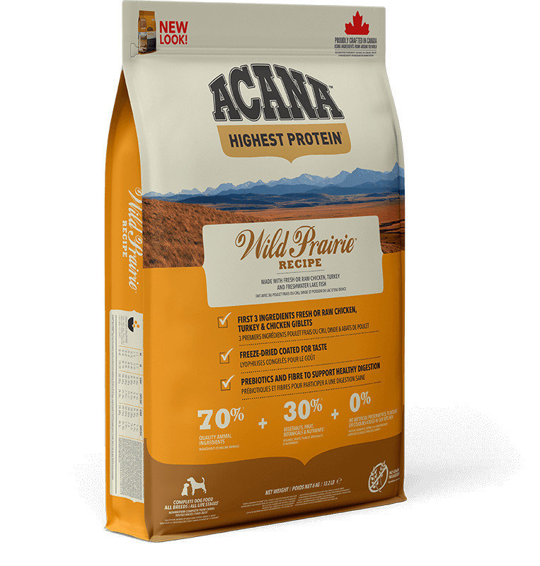 愛肯拿農場饗宴無穀配方狗飼料 (放養雞肉+火雞肉) ACANA Wild Prairie 愛肯拿農場