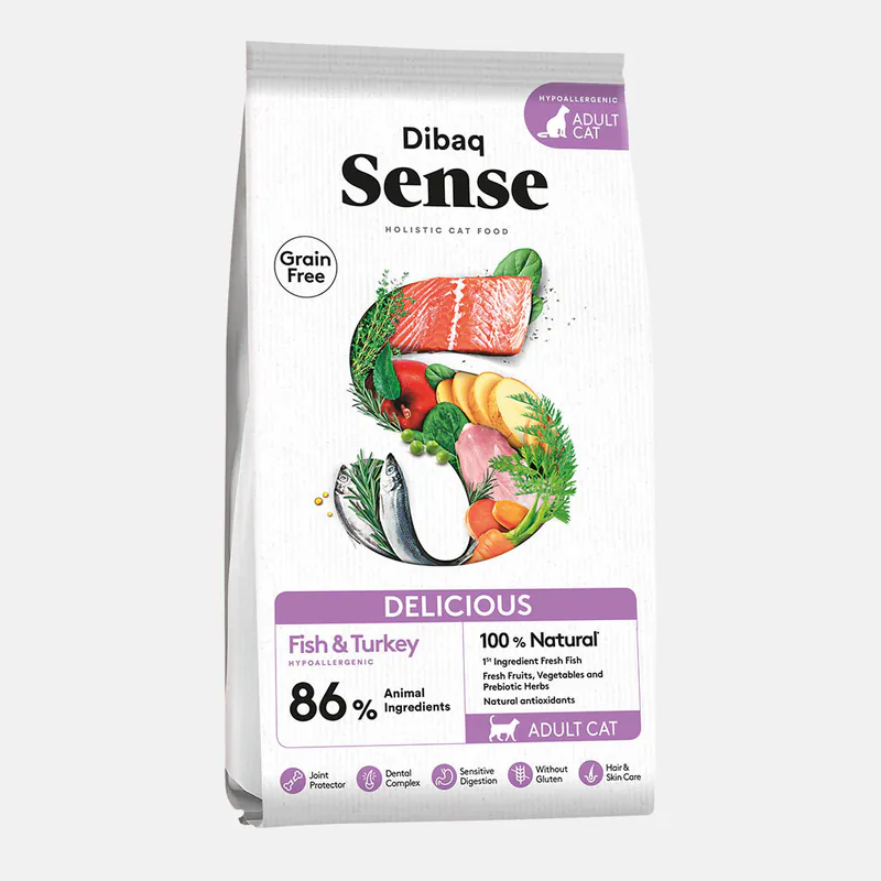 Sense 森仕 無穀雙魚火雞(挑嘴貓配方)1.5kg