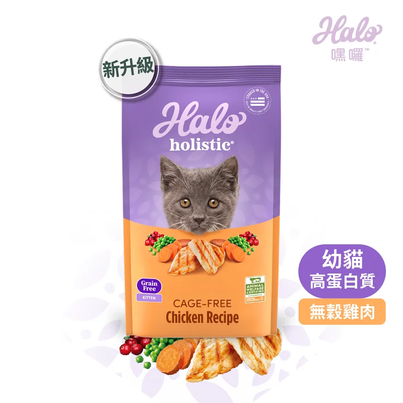 Halo 嘿囉 幼貓無穀雞肉 6磅