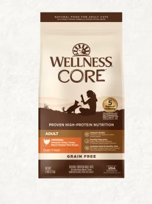WELLNESS CORE®無穀 成貓 成貓 新鮮火雞肉