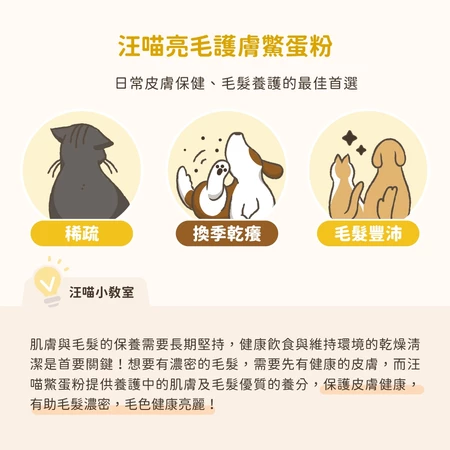 汪喵星球  亮毛護膚鱉蛋粉 60g