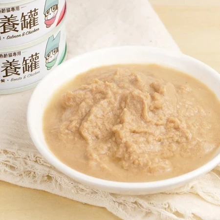 汪喵星球 熟齡貓98%低磷無膠主食罐 銀養罐 老貓罐