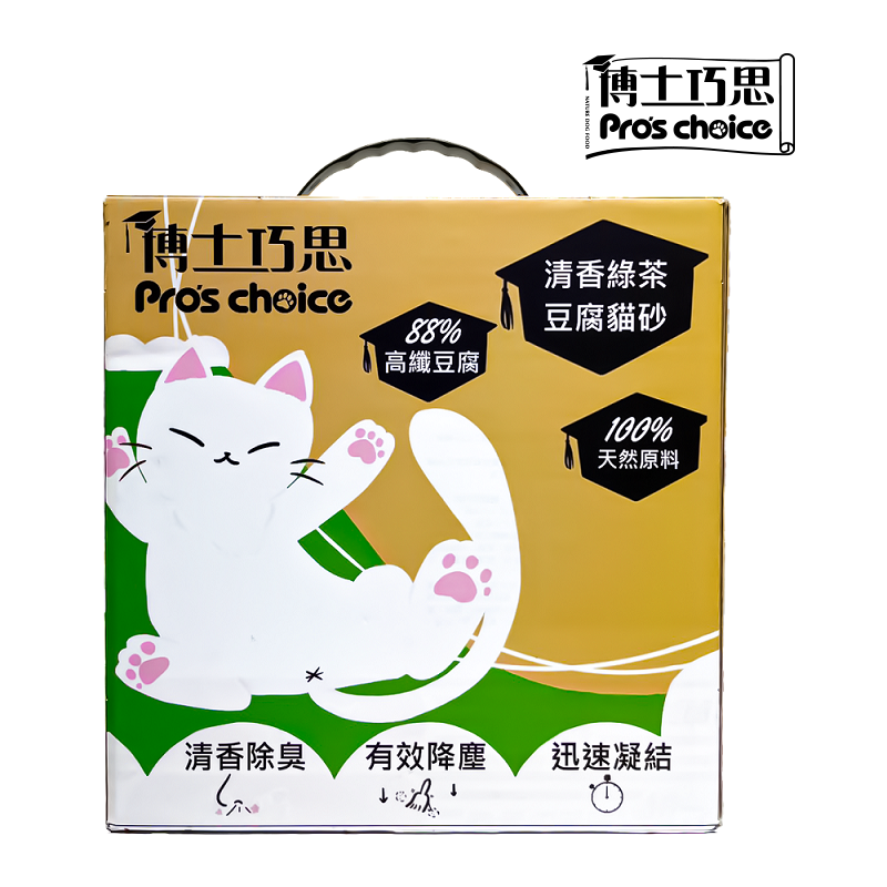【博士巧思】豆腐貓砂 4kg