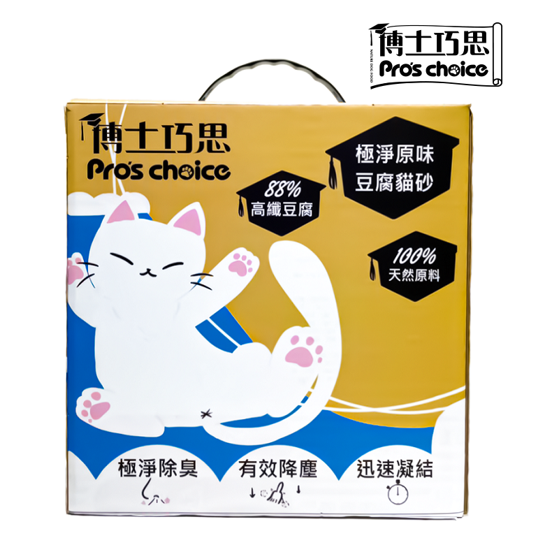 【博士巧思】豆腐貓砂 4kg