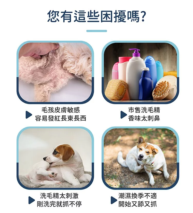 黃金盾 寵物皮膚問題洗毛精 500ml
