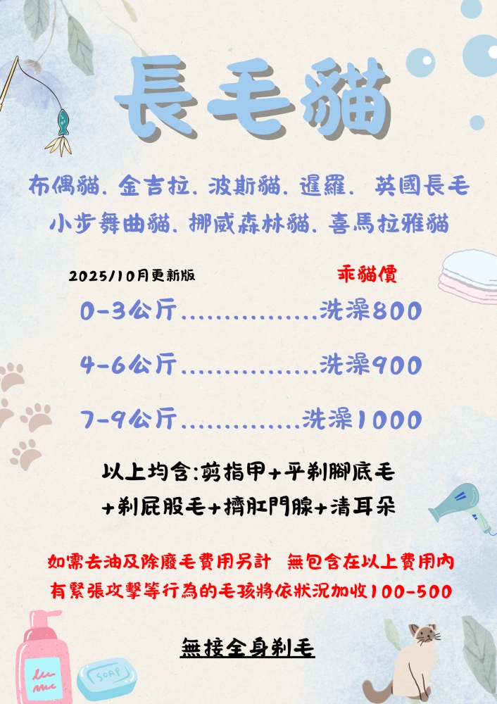 貓貓價位