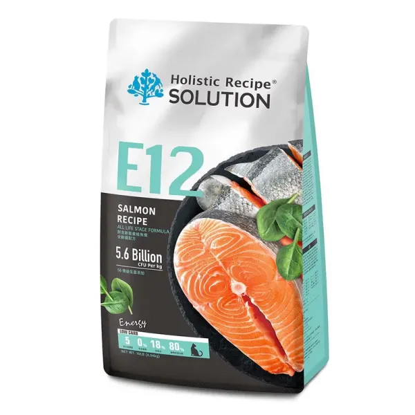 耐吉斯SOLUTION- E12能量鮭魚餐-全齡貓配方