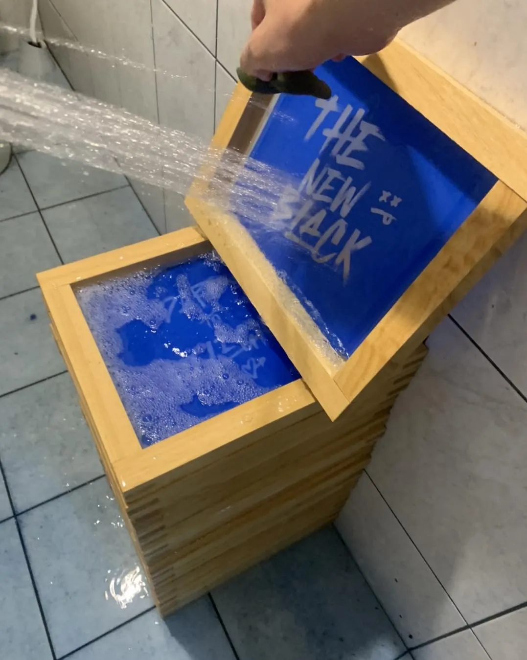 絹印版可以重複使用嗎？