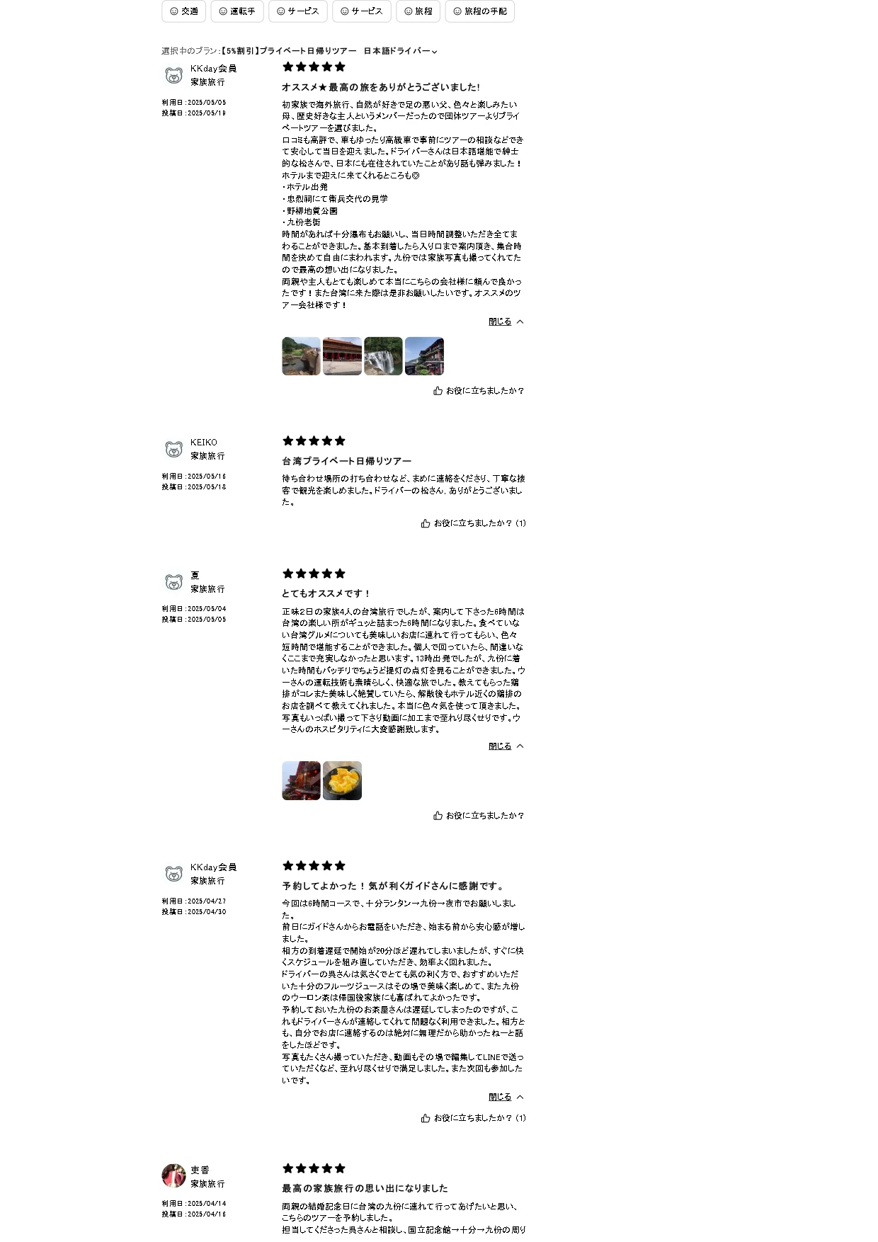 高評価レビュー