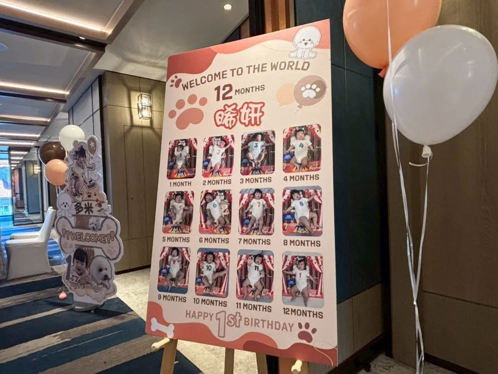 成長照片掛串-客製化成長板