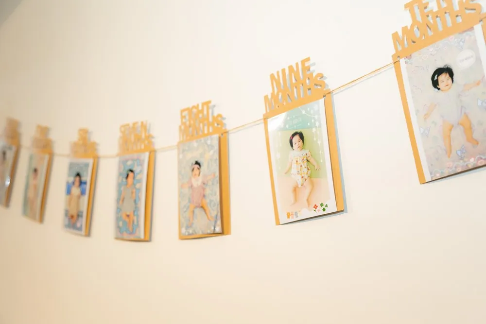 成長照片掛串-客製化成長板