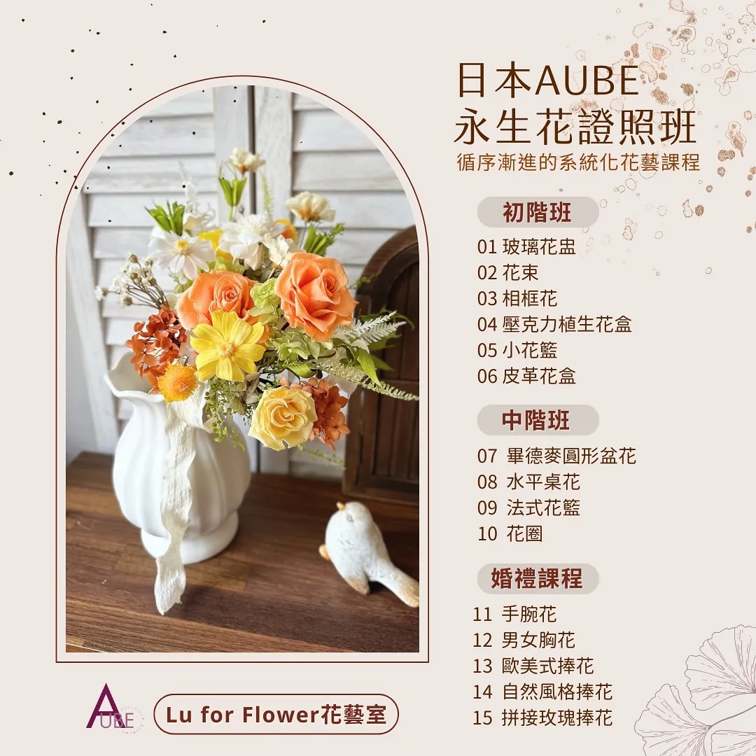 AUBE證照班介紹