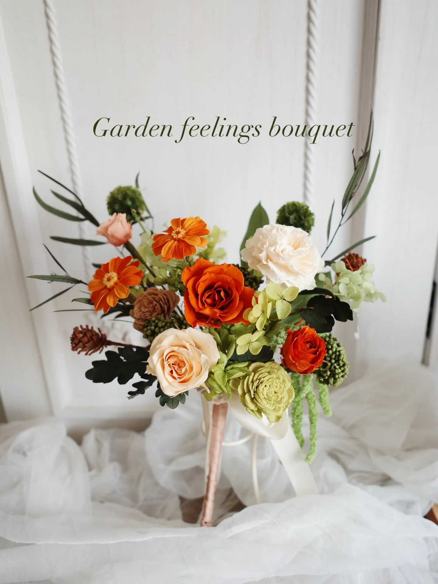 客訂捧花｜高雄乾燥花教學｜高雄花藝課程