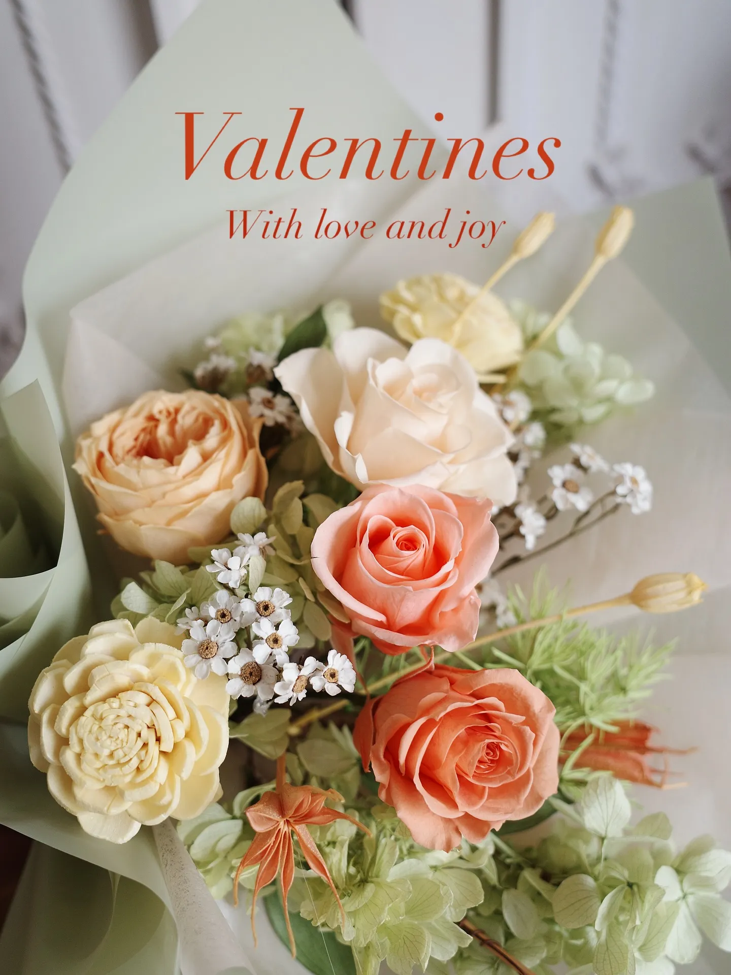 情人節花禮訂購中｜高雄乾燥花教學｜高雄花藝課程