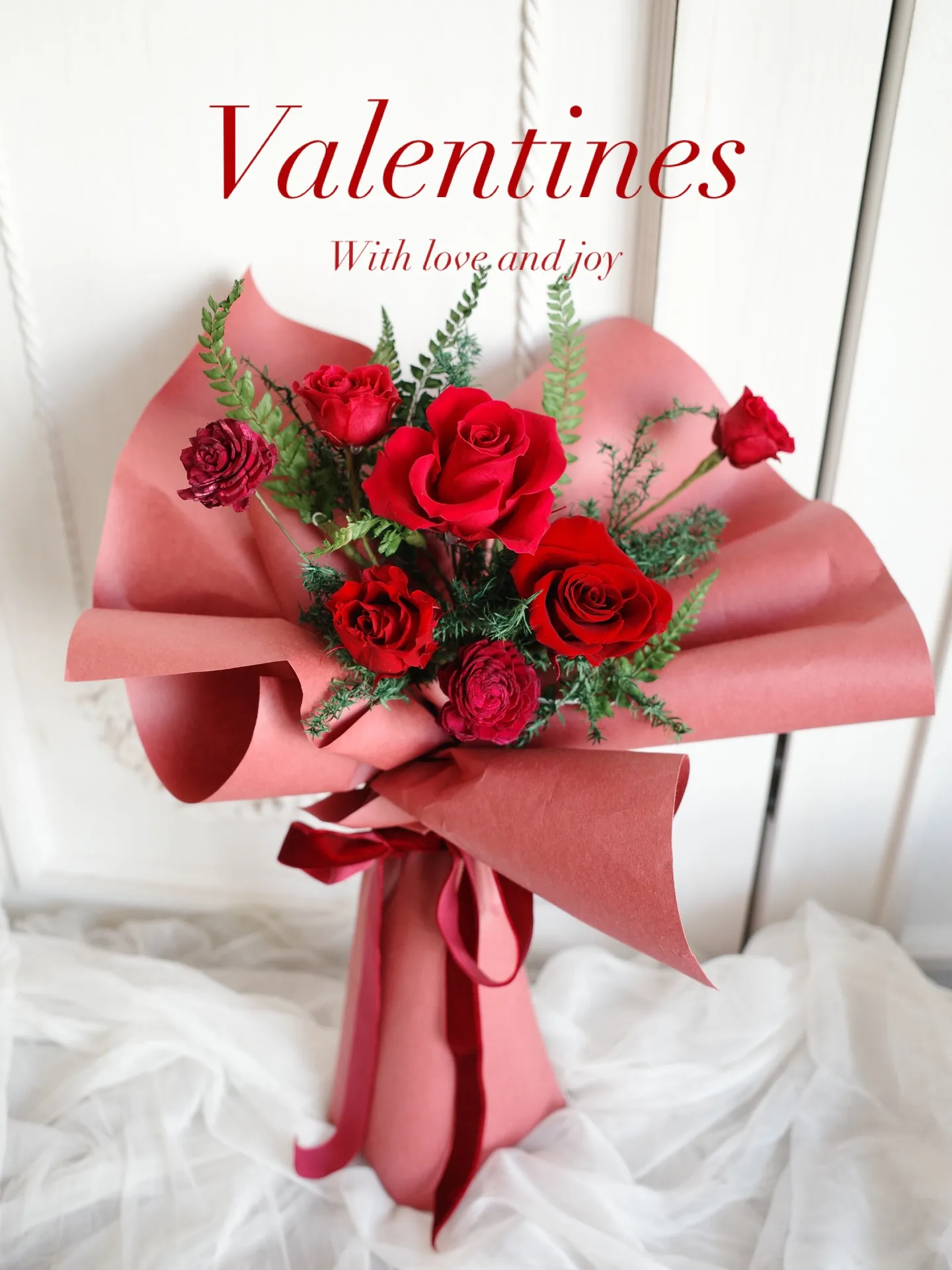 情人節花禮訂購中｜高雄市花束設計｜高雄花藝教學