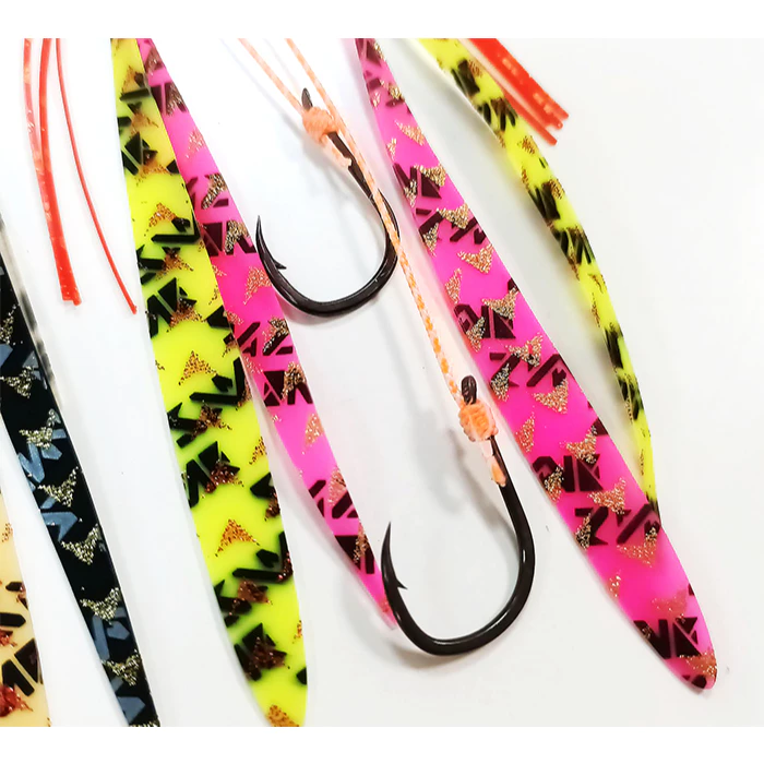 【LUREER】 SAME 莎美 武士鯛飄裙鉤組 <蝦味膠裙> 14# / 16# 游動丸 船釣 船鐵