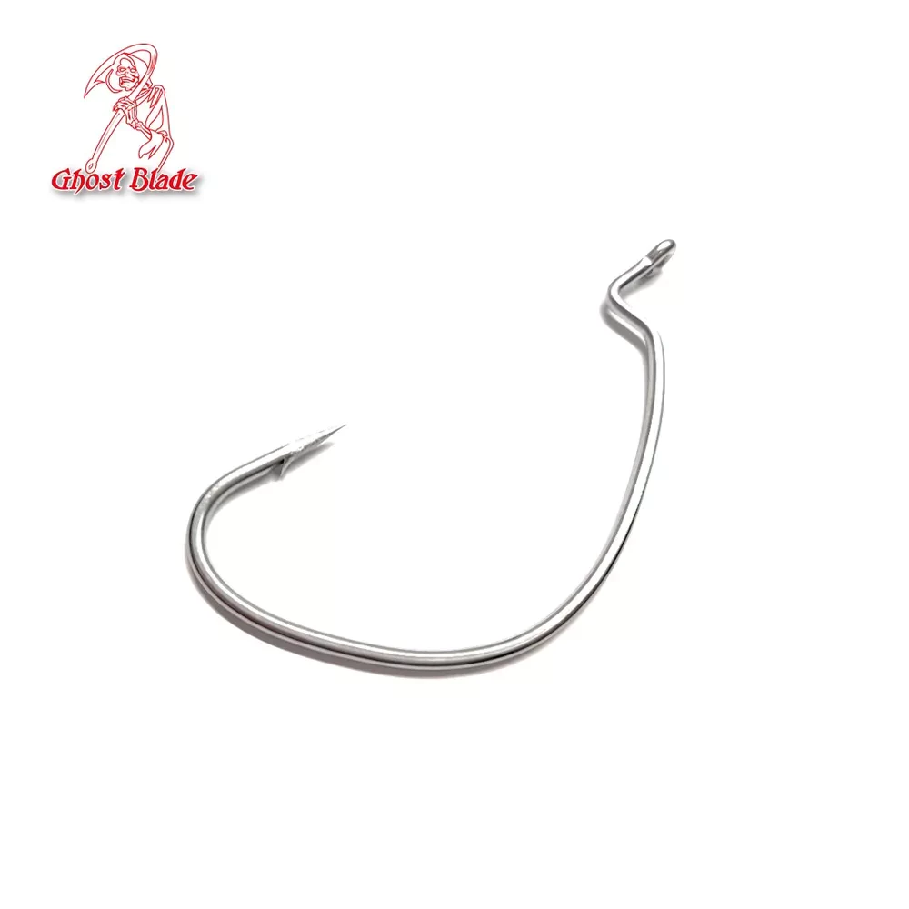 【LUREER】 鬼刃 Ghost Blade 0671 大物曲柄鉤 <不鏽鋼> 路亞 曲柄鉤 魚虎 石斑 熱狗