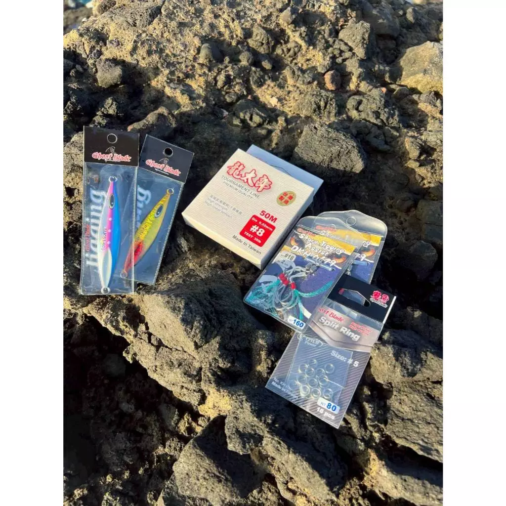 【LUREER】 GHOST BLADE 鬼刃 輕鐵組合包 40克/60克 岸拋一包搞定 路亞 鐵板