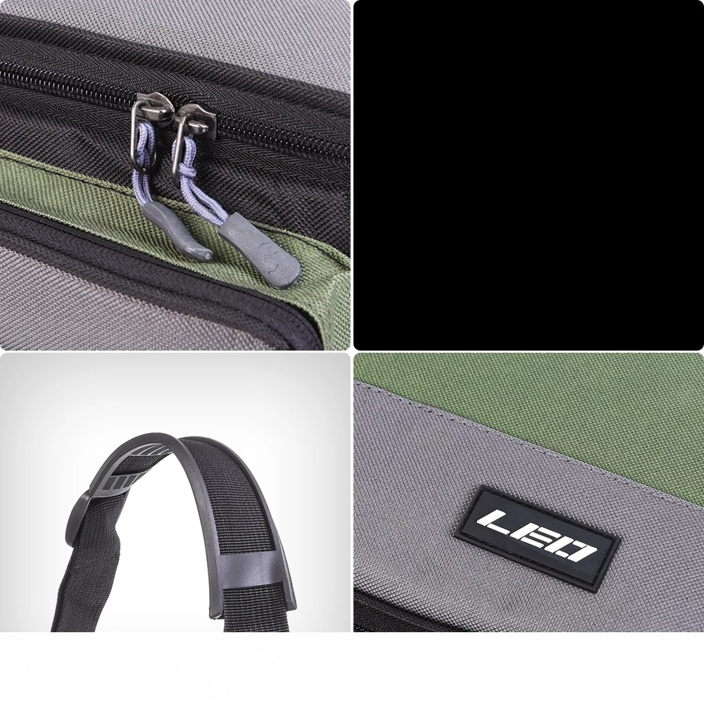 【LUREER】 LEO D16 雙色方形路亞包 <加厚牛津布> 路亞包 斜背包 收納包