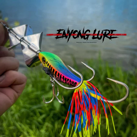 【LUREER】 ENYONG LURE 印尼手工製 巴雜 29克 <四鉤加強著鉤版> 曾文 魚虎 遠投 路亞 岸拋