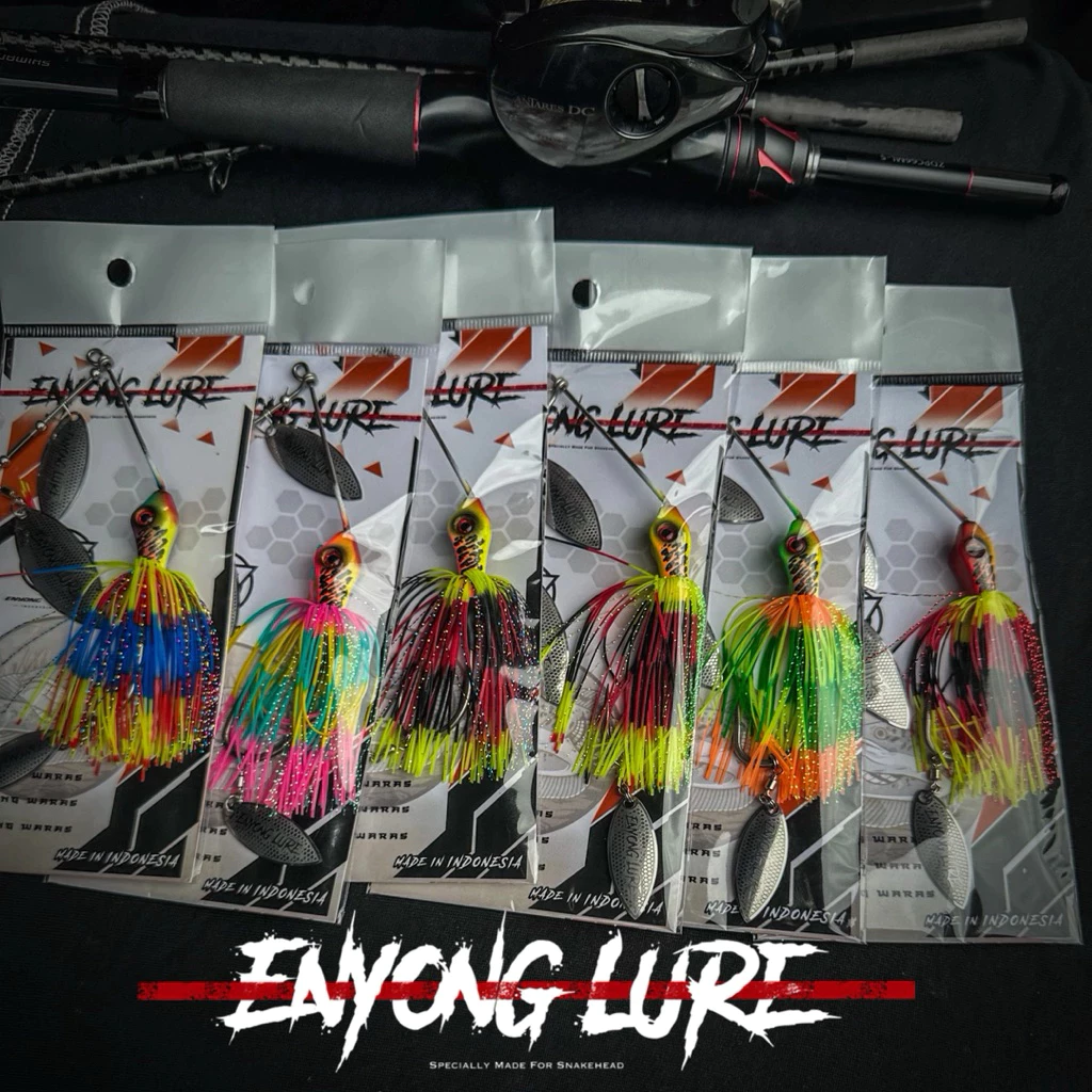 【LUREER】 ENYONG LURE 印尼手工製 SPINNER BAIT 20克/30克 不鏽鋼加粗 複合式亮片