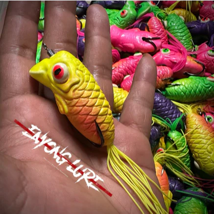 【LUREER】 ENYONG LURE 印尼手工製 COMEL SOFT MINNOW 米諾軟蛙 12克