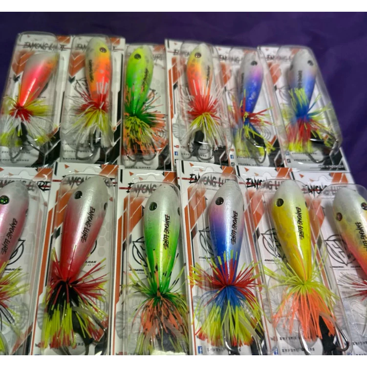 【LUREER】 ENYONG LURE 印尼手工製 跳曼 28克 曾文 魚虎 遠投 路亞 岸拋