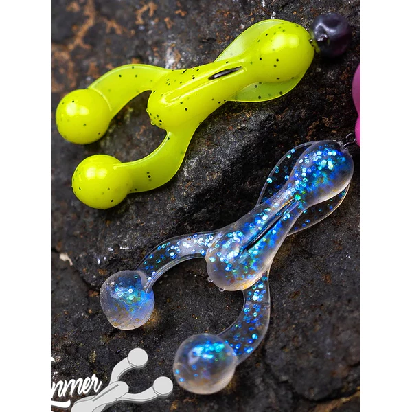 【LUREER】VALOROUS 擺錘蝦 Hammer Ball 1.9吋 8入 軟蟲餌 根釣 黑鯛 石斑 海水路亞