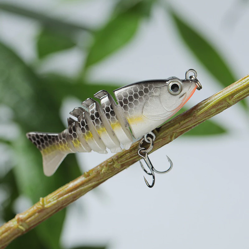 【LUREER】 微物多節魚 5克 泳型逼真 「實測影片」 超迷你 多節魚 路亞 微拋 馬口 捲仔 米諾