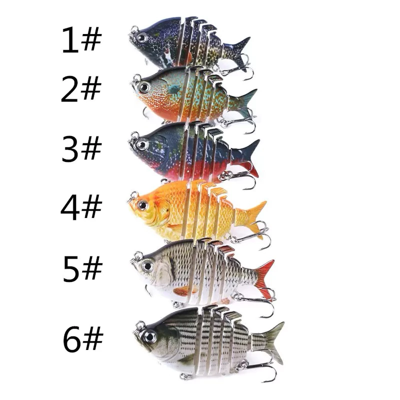 【LUREER】 多節小鯛魚 9.3G 路亞 6節超搖擺 多節魚 紅魔鬼 吳郭魚